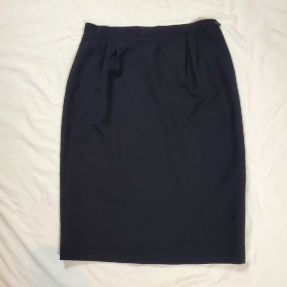 Austin Reed vintage wool skirt with pockets 33" waist